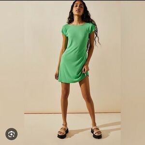 Free People Rosalia Low Back Mini in Ivory